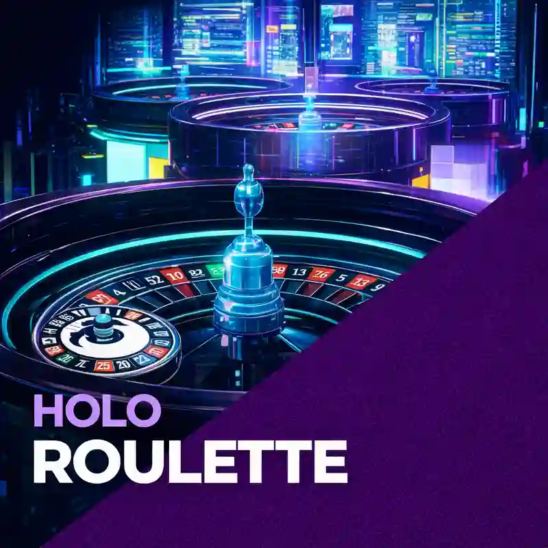 Holo Roulette luxury casino game interface